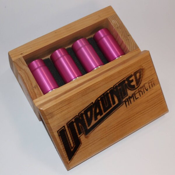 Undaunted Anodized Pink Shot Box Set