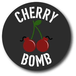 Cherry Bomb Circle Logo