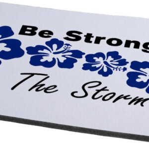 Tj Lavin Stronger than the storm no wire mouse pad