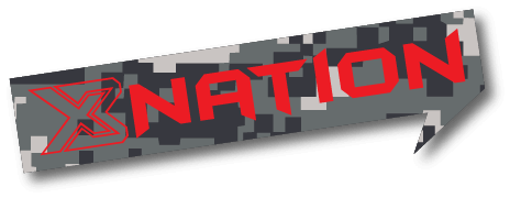 X3 Nation Logo Sticker