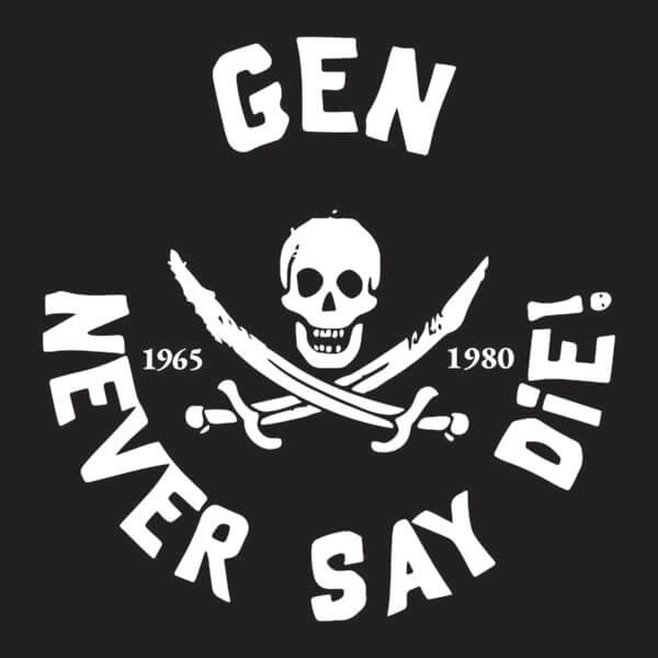Gen X Never Say Die LC Logo