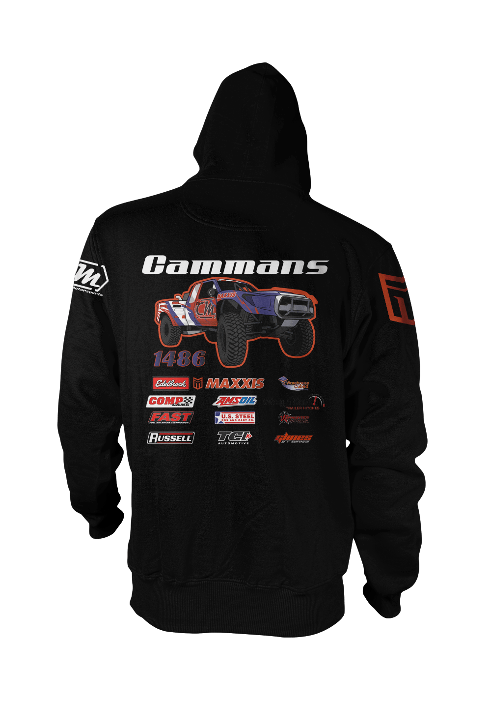 2026 Team Cammans Hoodie Back