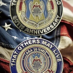 ARA 50th Challenge Coin 2PK